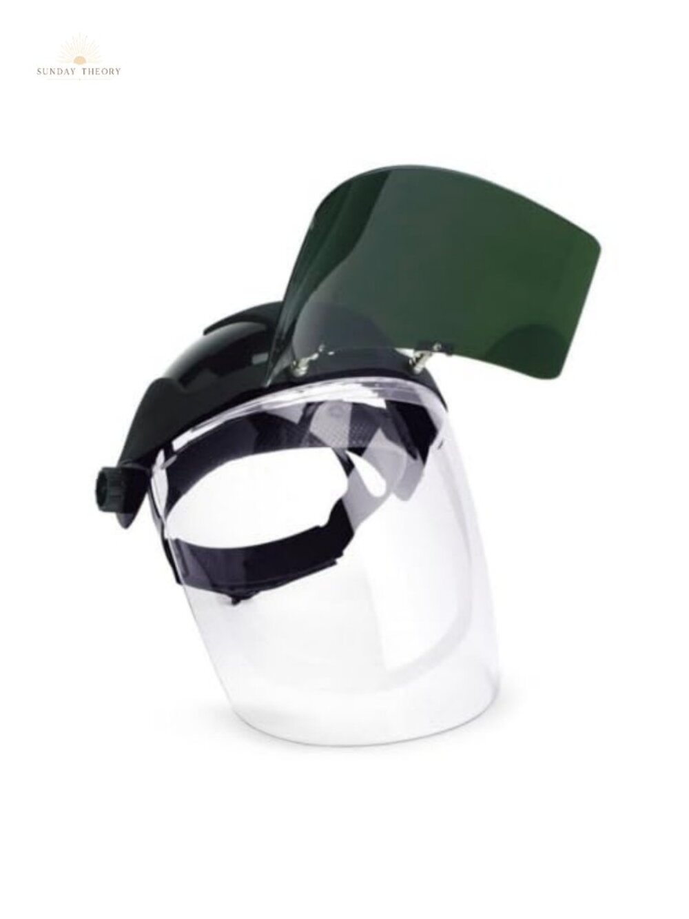 Sellstrom Anti-Fog Face Shield with Flip-Up IR Visor Safety Shield